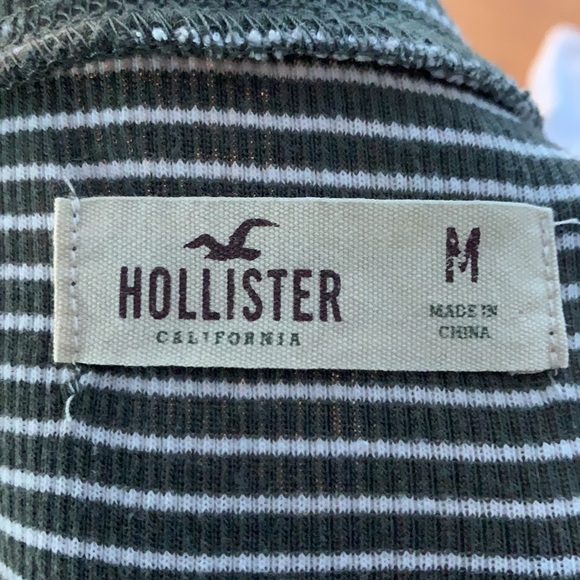 Hollister longsleeve off the shoulder top - Picture 5 of 7